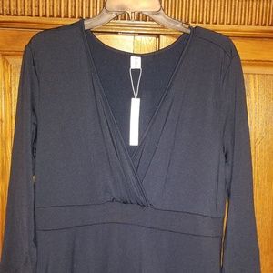 Navy Blue Long Dress NWT
